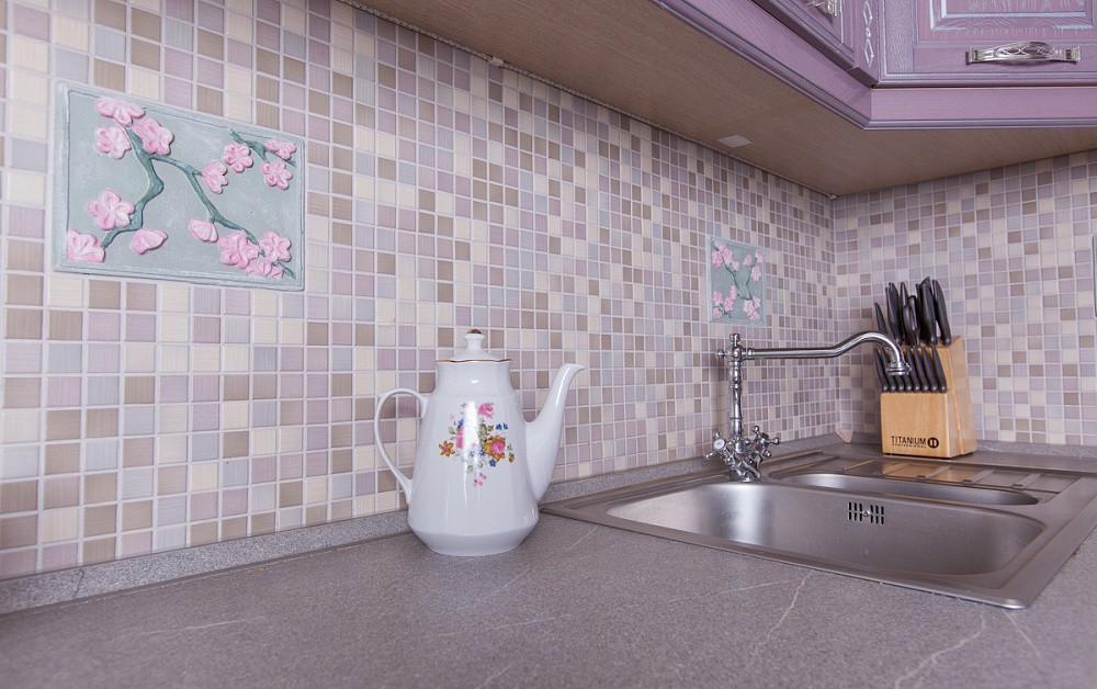 Кухня Виконт лиловый