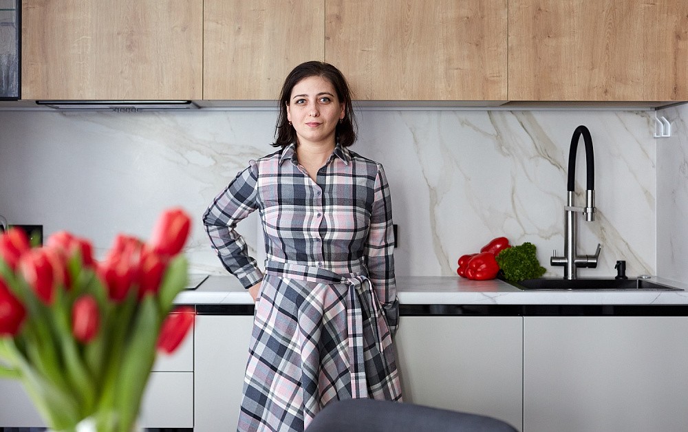 Кухня победительницы акции «Дарим кухни» 