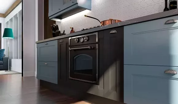 Синяя кухня в Казани