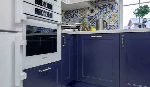 Синяя кухня в Казани