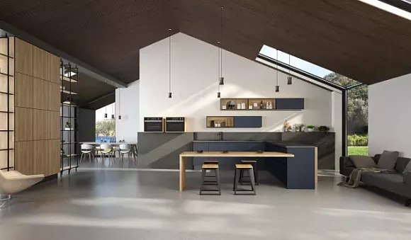 Темная кухня в Ростове-на-Дону