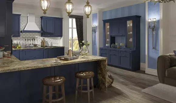 Темная кухня в Ростове-на-Дону