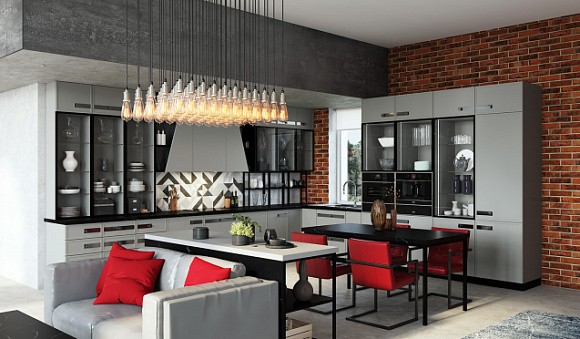 Как оформить кухню в частном доме?