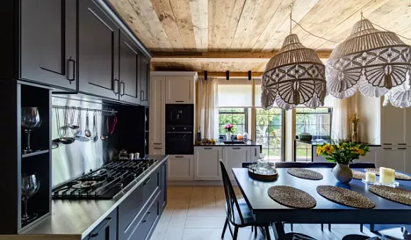 Синяя кухня в Казани