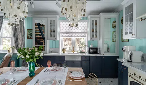 Синяя кухня в Казани