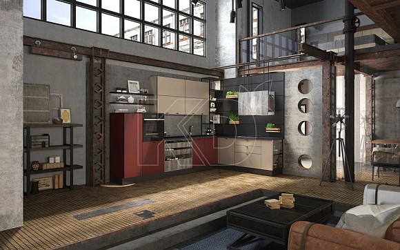 Заказать недорогую угловую кухню